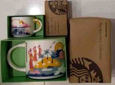 Starbucks You Are Here YAH Nha Trang Vietnam 14 & 2 Oz Cups Mug - Brand new - Sold on eBay Dec 12, 2022 for $40.00