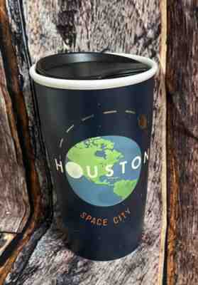 Rare 2016  ? ? STARBUCKS â?¢â?¢12 oz ceramic mug houston space city mug & Lid *used*htf - Sold on eBay Jan 9, 2023 for $80.00