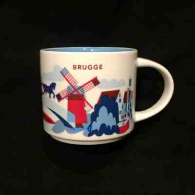 Starbucks Brugge YAH Mug Belgium Swan Canal Medieval City Chocolate New - Sold on eBay Dec 10, 2022 for $79.99