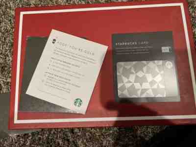**Price Lowered **RARE FIRST EVER STARBUCKS METAL CARD 2012 - Sold on eBay Feb 1, 2023 for $400.00