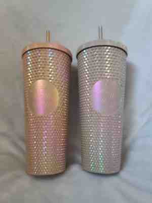 Starbucks Studded Tumbler Champagne and Pearl Philippines Set of 2 - Sold on eBay Feb 8, 2023 for $399.99