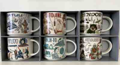 Disney Star Wars Starbucks Been There Series Mug 2021 2022 - Set of 6 NIB - Sold on eBay Feb 27, 2023 for $330.00