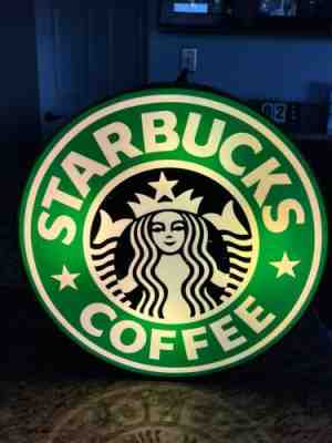 Vintage 18â? Starbucks Original Store Commercial Lighted Sign - Sold on eBay Feb 3, 2023 for $329.00