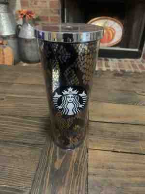 Rare! Starbucks 2014 Rattlesnake Snakeskin Texas Venti Tumbler- No Straw - Sold on eBay Dec 21, 2022 for $350.00