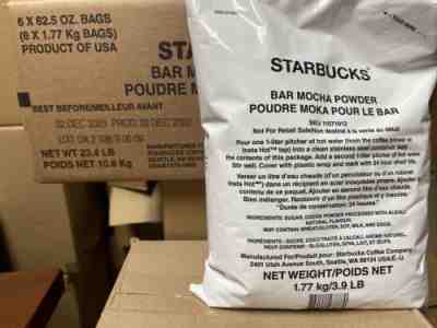 STARBUCKS Mocha Powder 9 Pack + Free Gift - Sold on eBay Mar 1, 2023 for $350.00