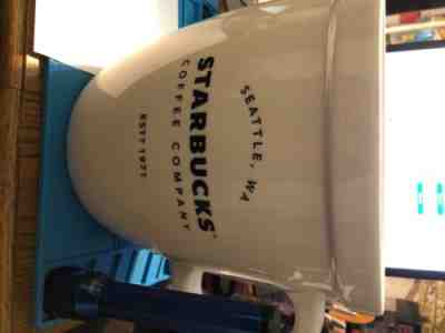 Starbucks Collector Piece GiantÂ  138oz Limited Edition Ceramic Abbey Mug - Sold on eBay Dec 9, 2022 for $305.00