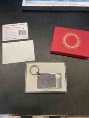 BNIB Starbucks Swarovski Crystal Silver Metal Stainless Steel Gift Card Keychain - Sold on eBay Mar 6, 2023 for $300.00