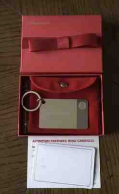 NIB STARBUCKS Sterling Silver .925 Key Chain Gift Card 2014 Limited Edition $50 - Sold on eBay Feb 20, 2023 for $280.00