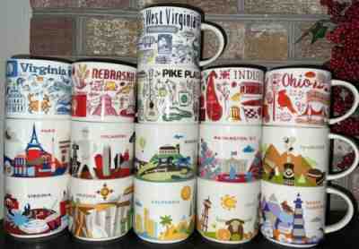 Starbucks Been There Series + YAH Coffee Mugs Lot Of 16 Pike Place Paris & More - Sold on eBay Feb 11, 2023 for $249.99