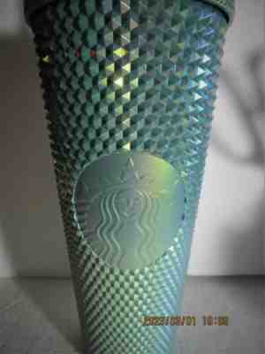 2023 Starbucks 24 oz Bling CUP Studded Tumbler BLUE GREEN PHILIPPINES Exclusive - Sold on eBay Mar 6, 2023 for $130.00