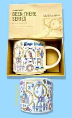 Starbucks Disney Parks MAGIC KINGDOM Been There Series 50th Anniversary Mug 14oz - Sold on eBay Mar 6, 2023 for $148.95