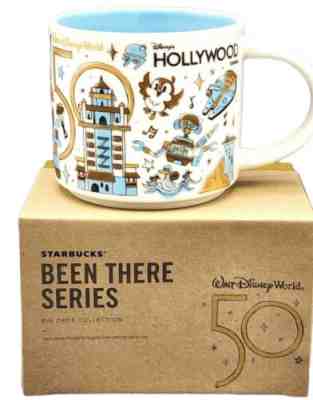 Disney 50th Starbucks HOLLYWOOD +ANIMAL KINGDOM Been There Series 14 oz Mugs - Sold on eBay Mar 6, 2023 for $80.00