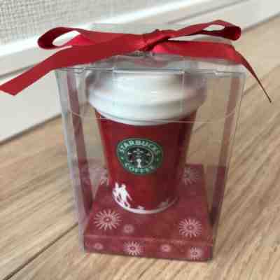 Starbucks Japan Christmas Winter Holiday Red Cup Ornament 2006 - Sold on eBay Feb 24, 2023 for $84.00
