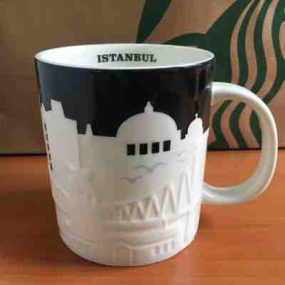 Starbucks Istanbul Turkey Relief City Collector Series Mug 16 oz - Sold on eBay Dec 18, 2022 for $59.50