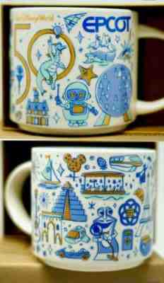 Starbucks Disney Parks Epcot Been There Series 50th Anniversary Mug 14oz - Sold on eBay Mar 3, 2023 for $124.95