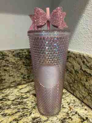 NWT Starbucks China Sakura Original Studded Venti Tumbler With keychain - Sold on eBay Mar 10, 2023 for $99.99