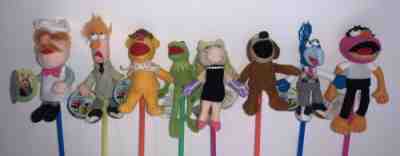 2003 STARBUCKS MUPPETS FINGER PUPPET LOT OF 8 COMPLETE SET W/TAGS KERMIT-BEAKER - Sold on eBay Mar 6, 2023 for $99.95