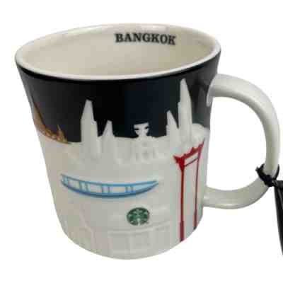 Starbucks Skyline Series 3D Relief Collectors Mug Bangkok Thailand 16 Oz - Sold on eBay Mar 6, 2023 for $100.00