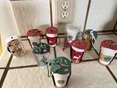 starbucks ornament lot 9 All In Packages. - Sold on eBay Feb 2, 2023 for $85.00