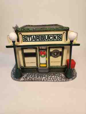 RARE Ceramic Replica 1st STARBUCKS opened 1971 with light 1999 LIMITED edition - Sold on eBay Jan 18, 2023 for $65.00