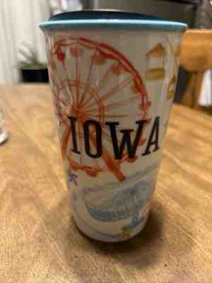 Starbucks Rare Iowa State Fair Ceramic Tumbler, 12 oz. Mint Condition. - Sold on eBay Dec 23, 2022 for $75.00