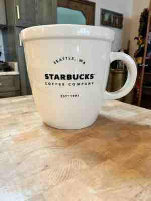 Collectable rare STARBUCKS Giant Abbey Ceramic Mug 138 oz Limited Edit - Sold on eBay Mar 16, 2023 for $425.00