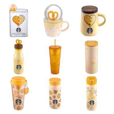 Starbucks Taiwan Valentine's Day item x 9 - Sold on eBay Mar 14, 2023 for $428.80