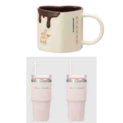 2023 Starbucks JAPAN Tumbler 2pieces SAKURA 3-way tumbler & Valentine Mug Cup - Sold on eBay Mar 11, 2023 for $200.00