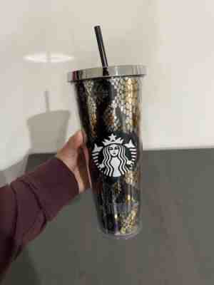 Rare! Starbucks 2014 Rattlesnake Snakeskin Texas Venti Tumbler - Sold on eBay Mar 22, 2023 for $200.00