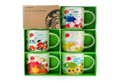 Starbucks Japan You Are Here Collection Mug Spring Summer Autumn Winter Sakura - Sold on eBay Mar 18, 2023 for $39.99