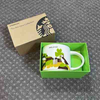 NIB Starbucks Coffee Ireland Mug You Are Here YAH 14 oz Mug