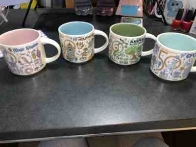 Disney World Starbucks Been There 50th Mugs MAGIC ANIMAL EPCOT HOLLYWOOD - Sold on eBay Feb 8, 2023 for $160.50
