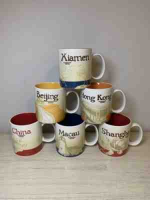 Lot of 6 Starbucks Mugs Collector Series China YOU ARE HERE & BEEN THERE Beijing - Sold on eBay Mar 20, 2023 for $124.00