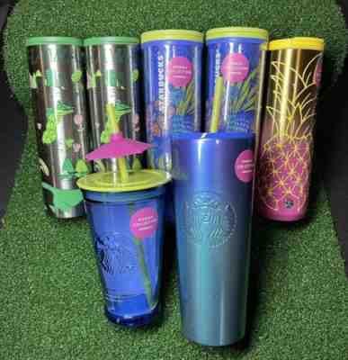 Starbucks Hawaii Collection Lot Bundle | Tumbler Stainless Steel Glass