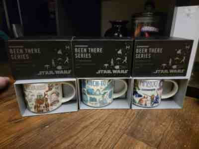 Disney 2022 Star Wars Starbucks Been There Mugs Set of 3 Naboo, Ahch-To, Nevarro - Sold on eBay Jan 17, 2023 for $100.00