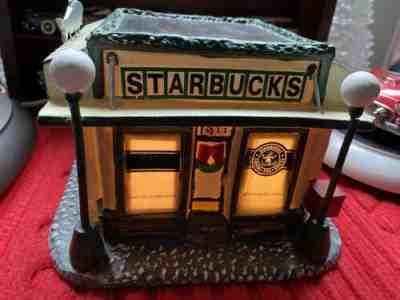 Starbucks 1999 Pike Place Market Lighted Ceramic Holiday Store IN BOX SKU 153762 - Sold on eBay Feb 10, 2023 for $85.00