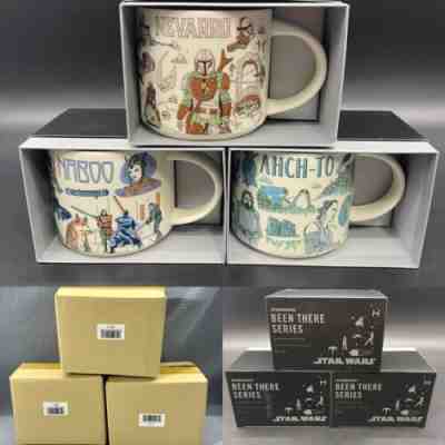 Disney 2022 Star Wars Starbucks Been There Mugs Set of 3 Naboo, Ahch-To, Nevarro - Sold on eBay Mar 9, 2023 for $109.00