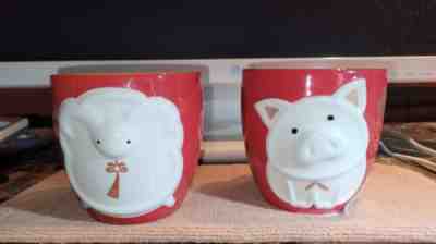 Starbucks Korea New Year Sheep & Pig Red Set 355ml (12oz) Zodiac Mug +EMS - Sold on eBay Jan 10, 2023 for $80.00