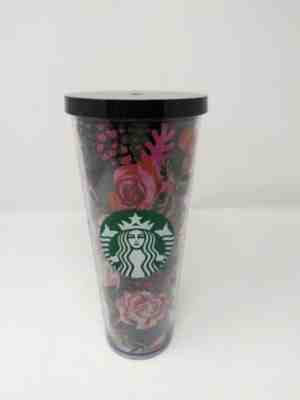 Rare Starbucks Ban.do Midnight Floral Cold Cup 24oz Tumbler & Lid No Straw - Sold on eBay Feb 12, 2023 for $119.99