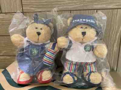 Starbucks Taiwan 25th Anniversary Bearista Bear Limited - Sold on eBay Mar 19, 2023 for $58.99