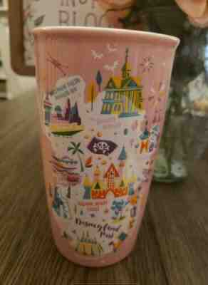 Disney Parks Disneyland Pink Starbucks Ceramic 12oz Travel Tumbler Mug NEW READ - Sold on eBay Feb 13, 2023 for $99.99