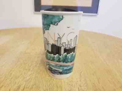 Starbucks New York City NYC Ceramic Tumbler With Central Park, 12 oz. HTF - Sold on eBay Jan 18, 2023 for $95.00