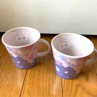 Starbucks Japan SAKURA 2023 Mug Color Changing Cherry Blossom 355ml Set of 2 New - Sold on eBay Feb 22, 2023 for $110.00
