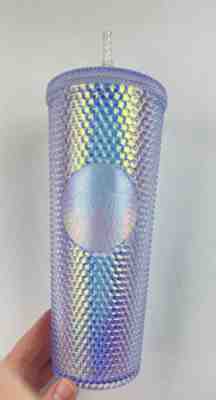 Starbucks Tumbler RARE 24oz 2018 Rainbow Iridescent Studded Unicorn Cold Cup NEW - Sold on eBay Mar 2, 2023 for $100.00