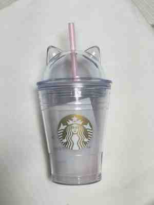Starbucks Korea 2018 Valentine's Day Cat Lead Cold Cup 355ml Tumbler - Sold on eBay Mar 31, 2023 for $100.00