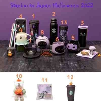 Starbucks Japan Halloween 2022 Autumn Collection BLACK CATS GET MAGIC NEW - Sold on eBay Jan 4, 2023 for $38.88