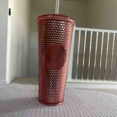 Starbucks 24 oz Iridescent Cold Cup - Rose Gold - Sold on eBay Feb 18, 2023 for $97.99