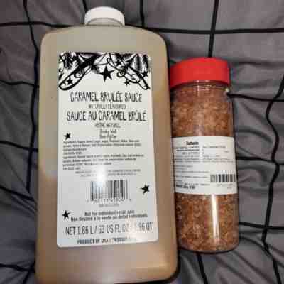 STARBUCKS Caramel BrÃ»lÃ©e sauce W Toppings - Sold on eBay Jan 7, 2023 for $80.00