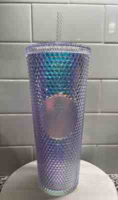 Starbucks Tumbler 24oz RARE 2018 Rainbow Iridescent Studded Unicorn Cold Cup NEW - Sold on eBay Jan 20, 2023 for $100.00