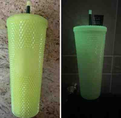 Starbucks Glow in the Dark 24 oz Cold Cup - Green - Sold on eBay Feb 4, 2023 for $99.00